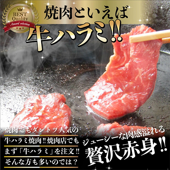 焼肉といえば牛ハラミ!!